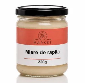 Miere de Rapiță, 220 g, Bio-Market