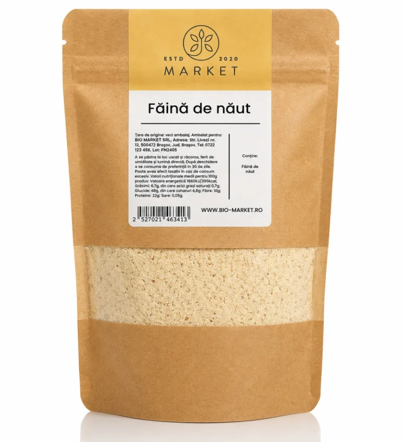 Făină de Năut, 500 g, Bio-Market — preț și oferte