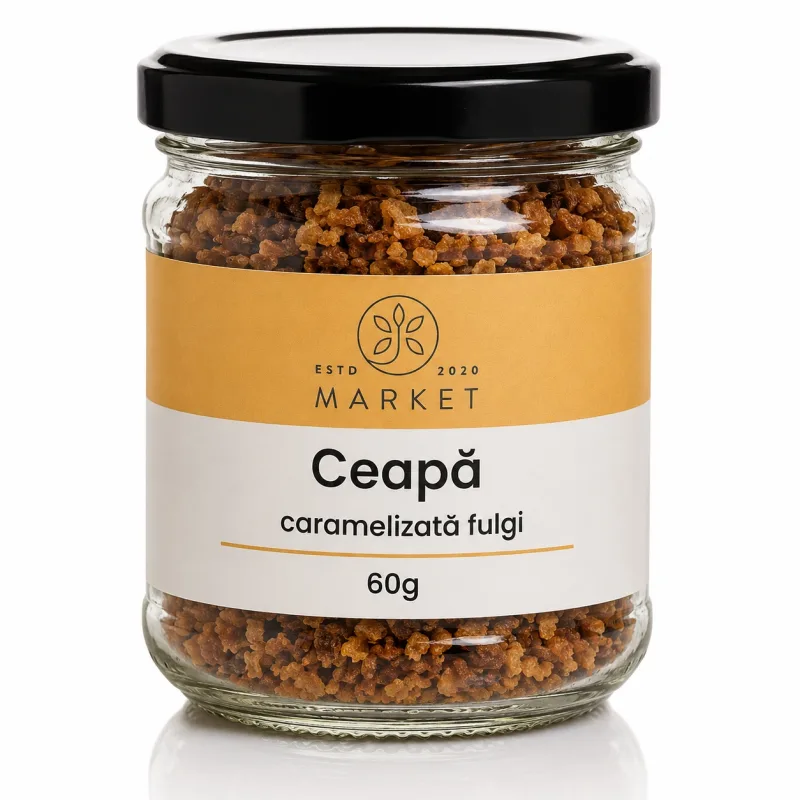 Ceapă Caramelizată Fulgi, 60 g, Bio-Market — preț și oferte
