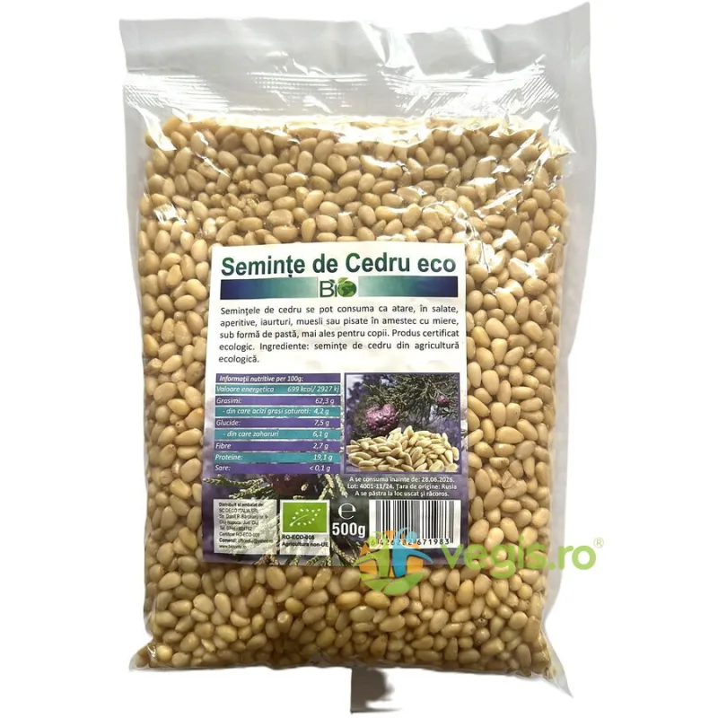 Seminte de Cedru Ecologice/Bio 500g Deco Italia — preț și oferte