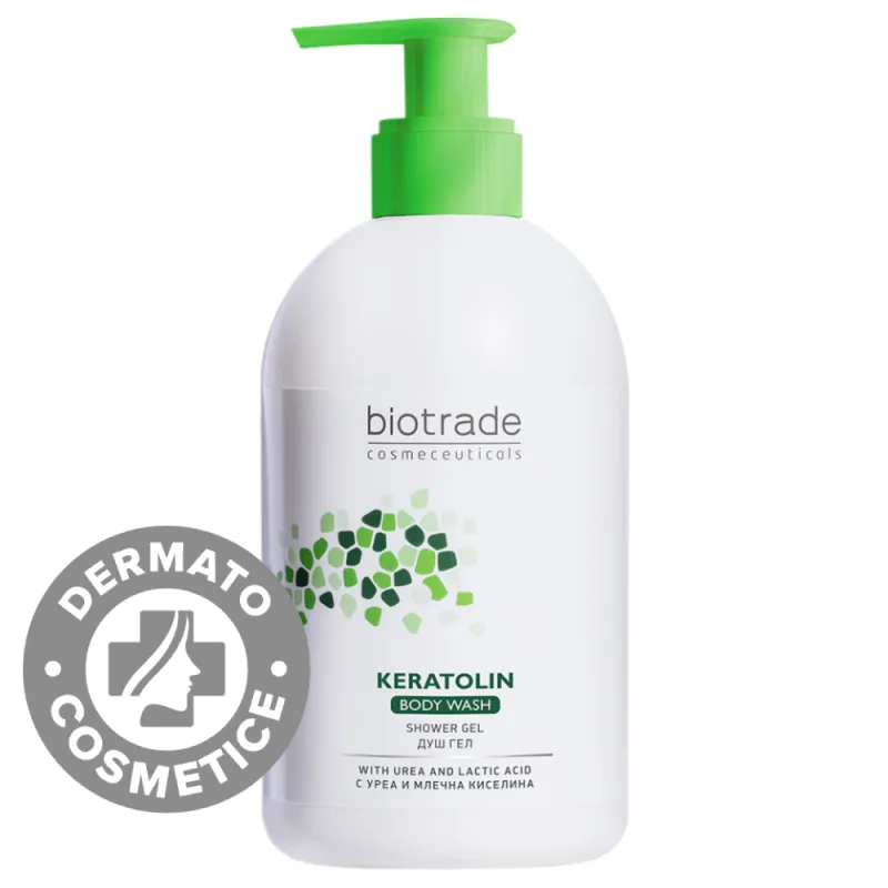 Gel de dus Keratolin, 400ml, Biotrade — preț și oferte