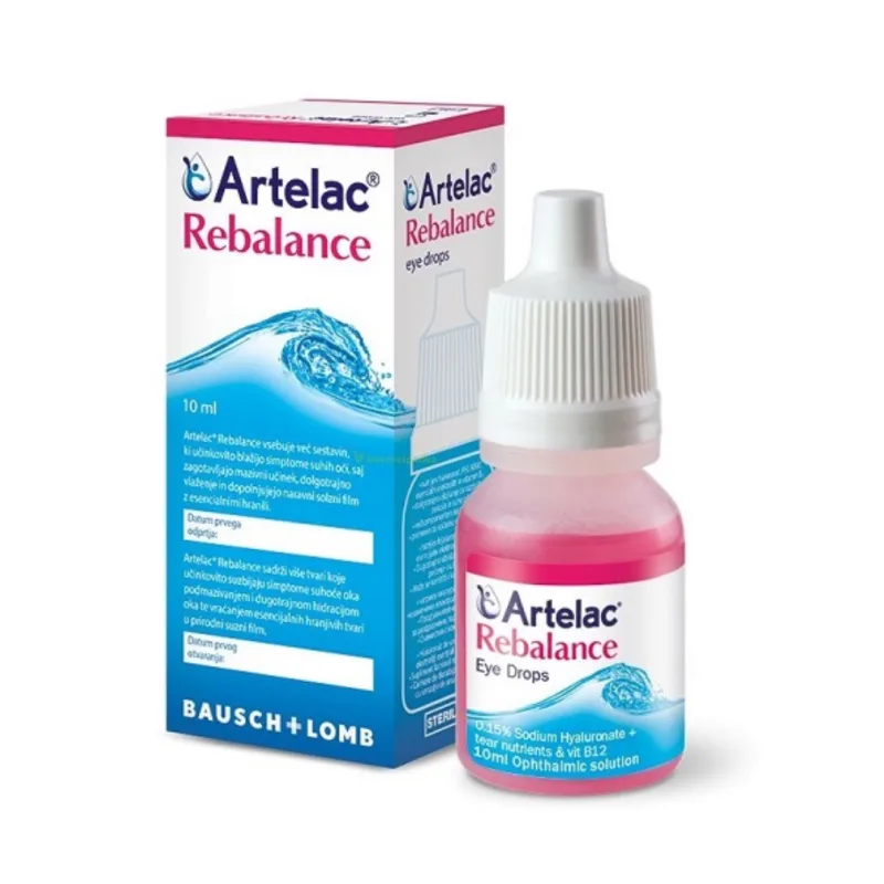 Picaturi oftalmice Artelac Rebalance, 10 ml, Bausch&Lomb BAUSCH & LOMB — preț și oferte