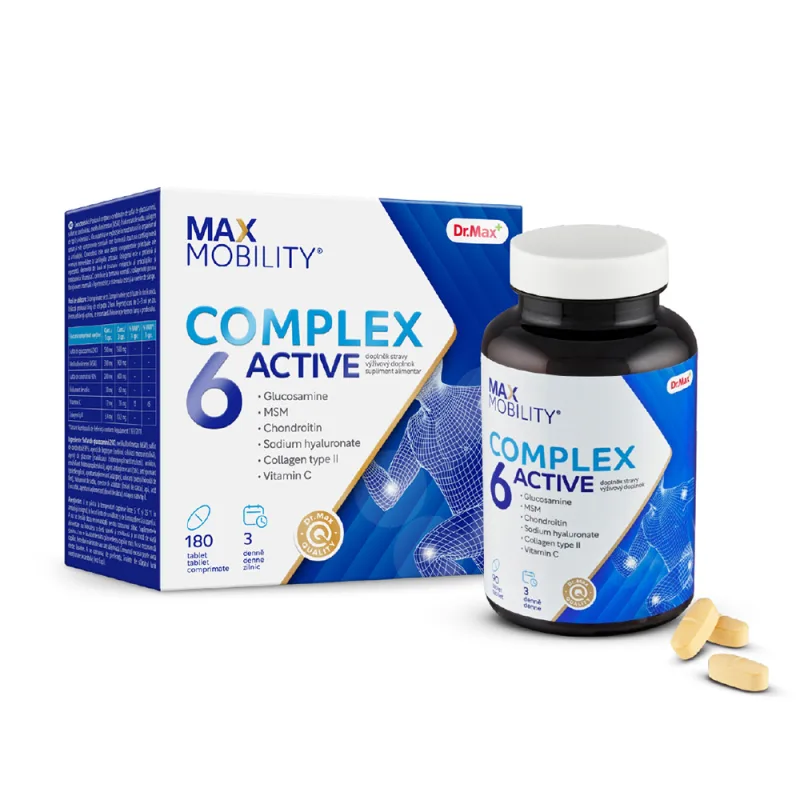 Dr. Max Complex 6 Active, 180 comprimate filmate — preț și oferte