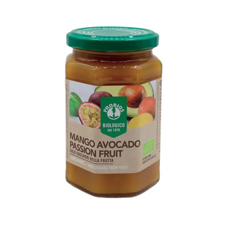Dulceata Eco de mango cu fructul pasiunii si avocado, 320g, Probios — preț și oferte