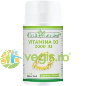 Vitamina D3 2000 IU 60cps moi