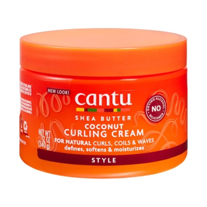 Crema pentru incretirea parului cu ulei de cocos Style, 340g, Cantu — preț și oferte
