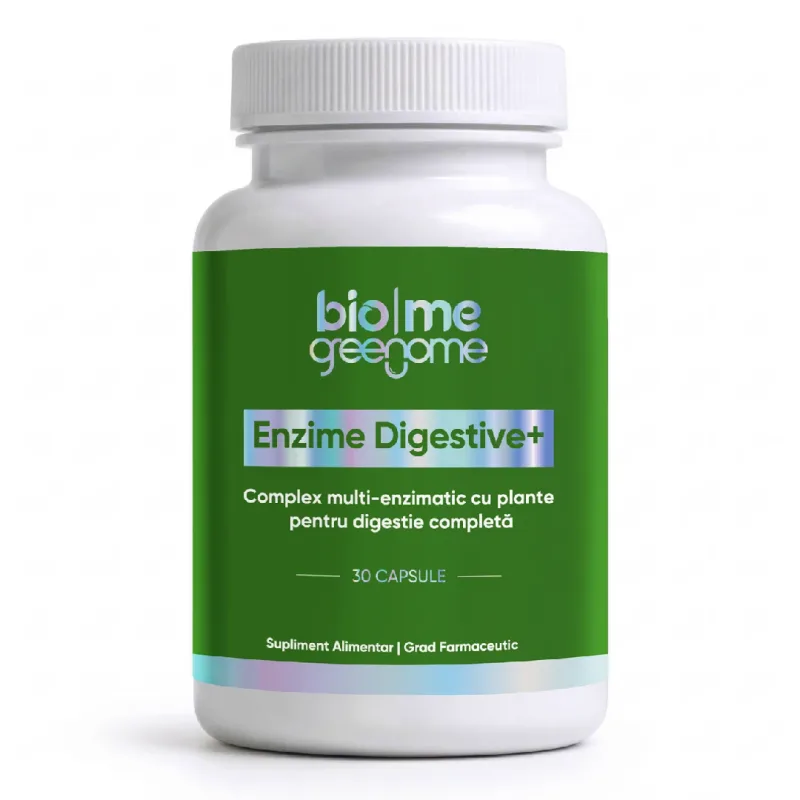 Enzime Digestive+, 30 capsule, Biome — preț și oferte
