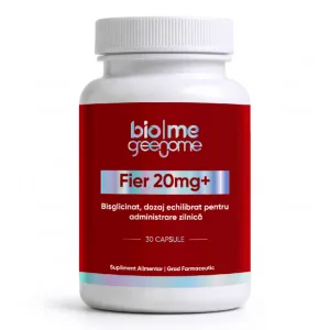 Fier Bisglicinat, 20mg+, 30 capsule, Biome
