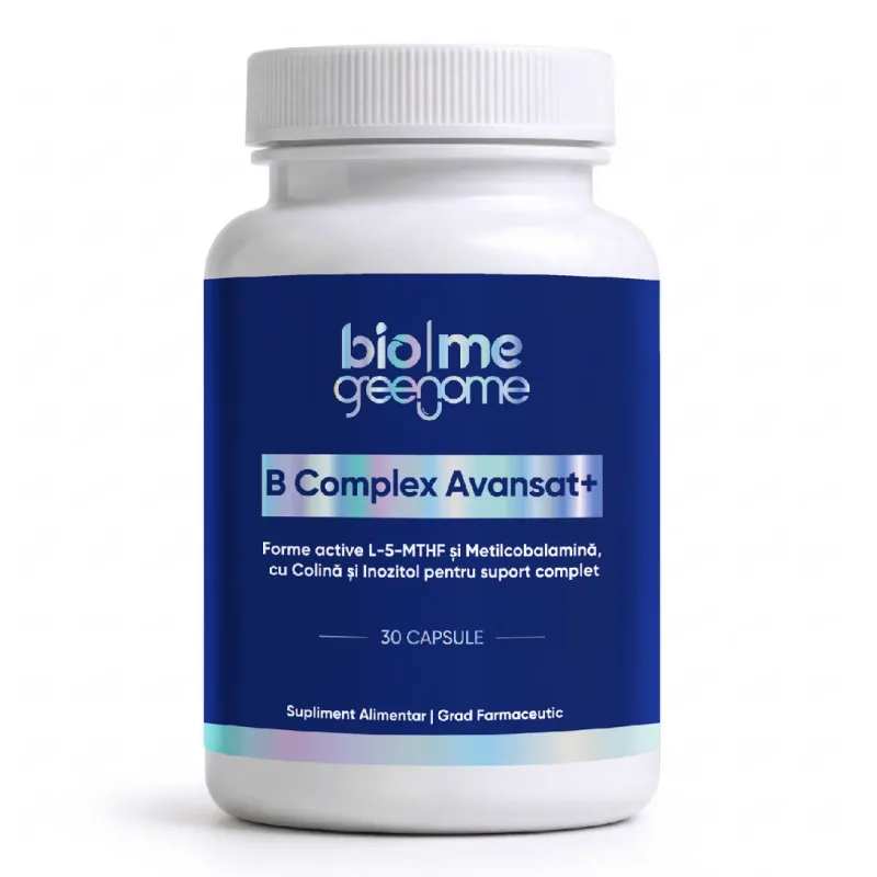 B Complex Avansat+, 30 capsule, Biome — preț și oferte