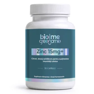 Zinc Citrat, 15mg+, 30 capsule, Biome