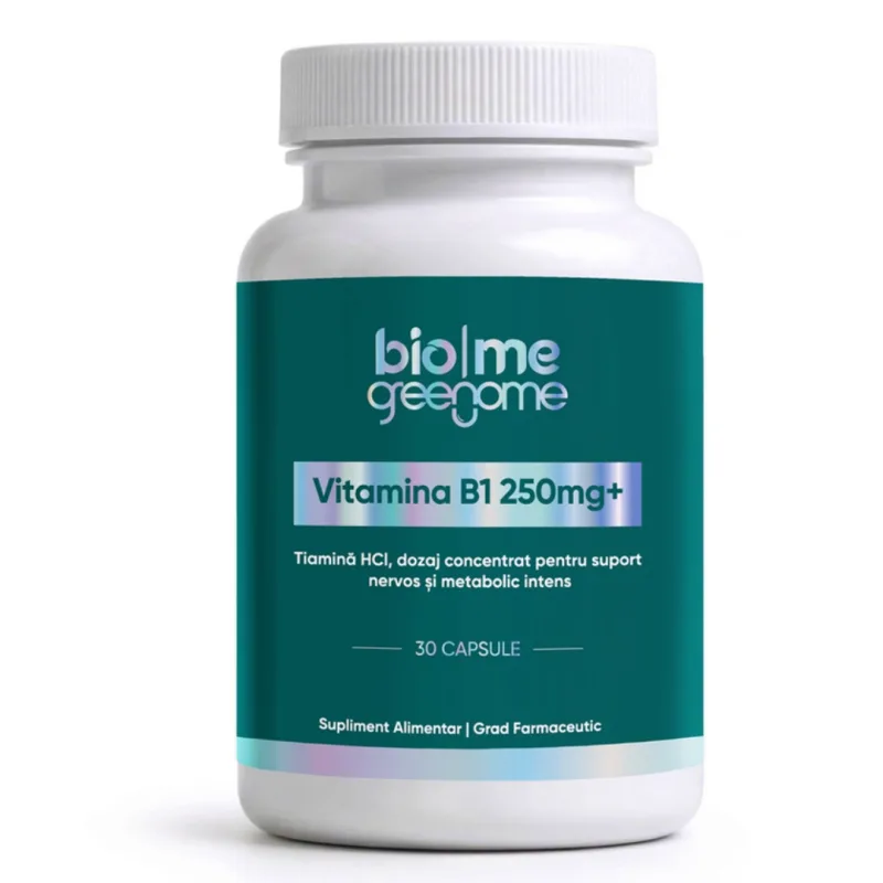 Vitamina B1, 250 mg+, 30 capsule, Biome — preț și oferte