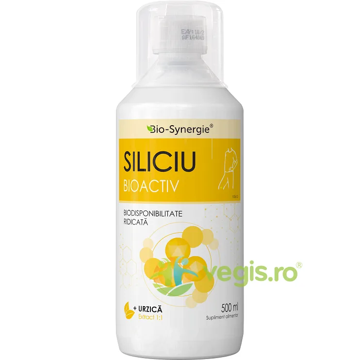 Siliciu Bioactiv cu Extract de Urzica 500ml BIO-SYNERGIE ACTIV — preț și oferte