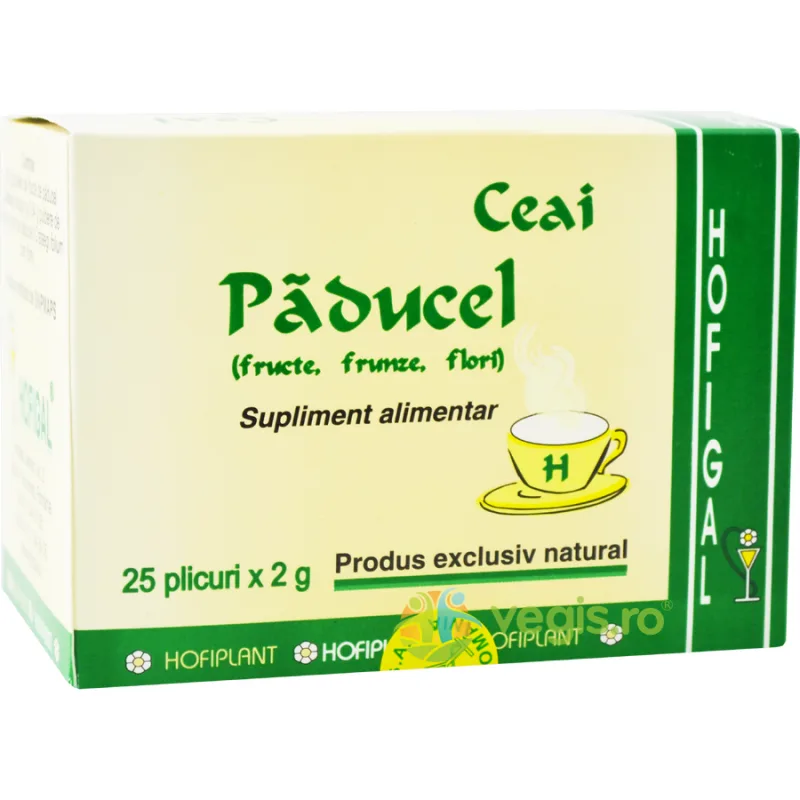Ceai de Paducel (Fructe, Frunze si Flori) 25dz HOFIGAL — preț și oferte