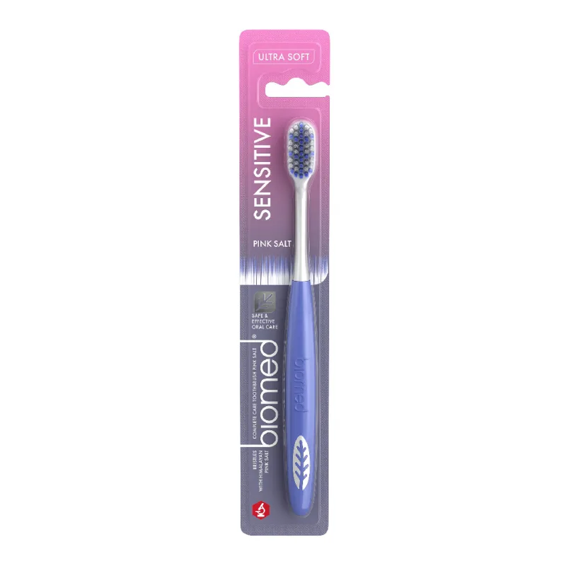 Periuta de dinti Pink Salt Soft, 1 bucata, Biomed — preț și oferte
