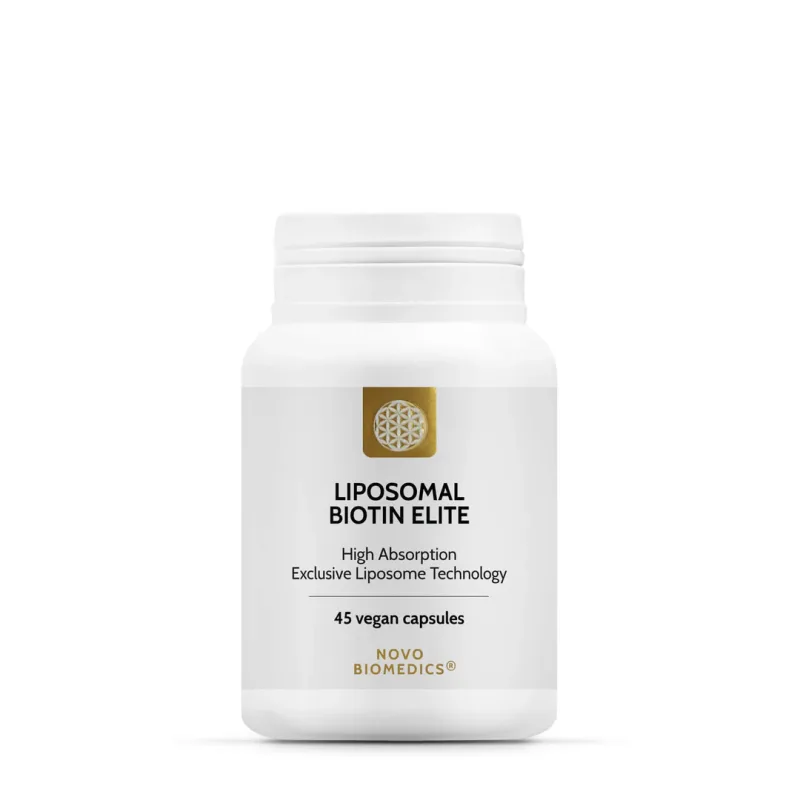 Liposomal Biotin Elite, 45 capsule vegetale, Novo Biomedics — preț și oferte