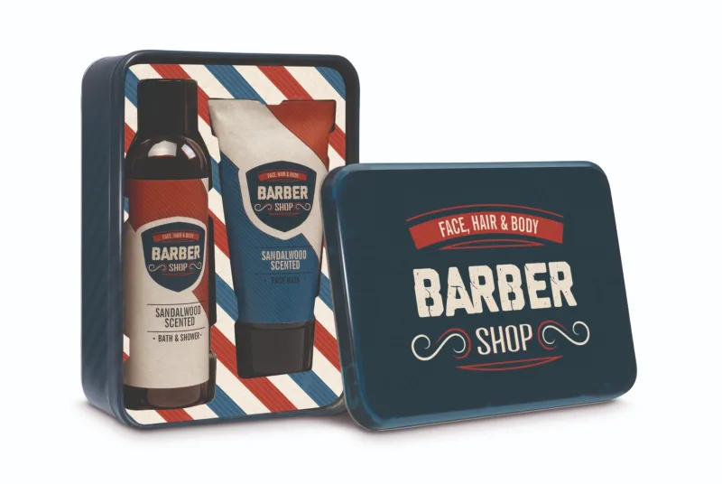Set pentru barbati Barber Tin Box Duo, Treffina — preț și oferte
