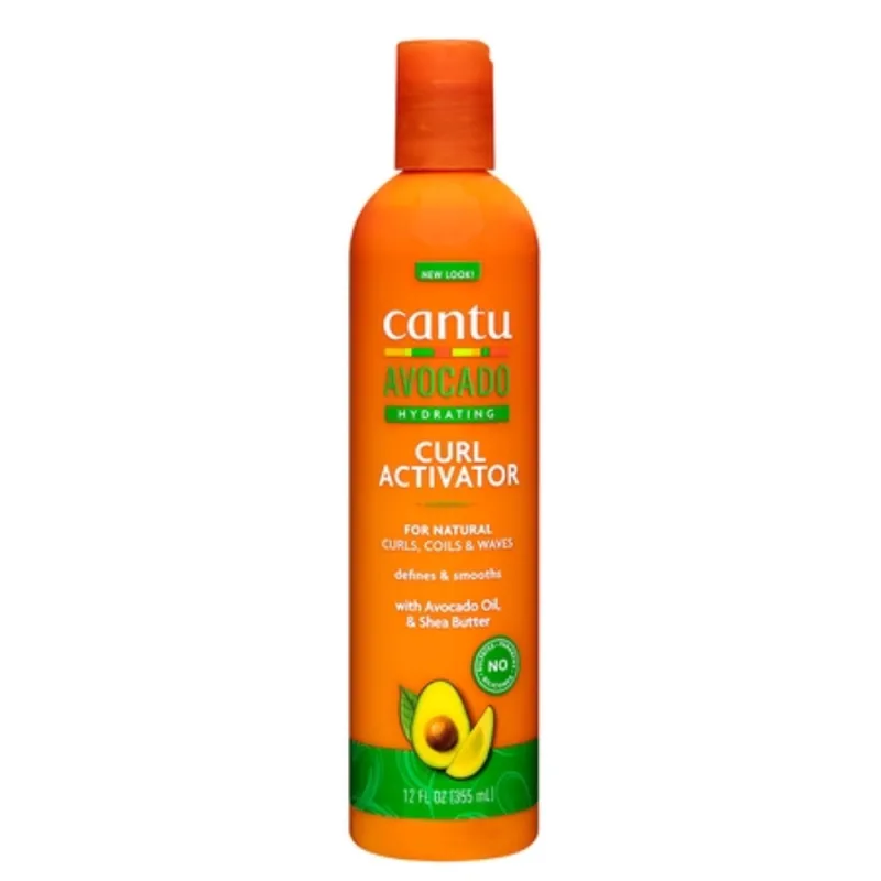 Crema pentru activarea parului cret cu ulei de avocado si unt de shea, 355ml, Cantu — preț și oferte