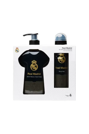 Set cadou cosmetice baie si corp pentru barbati, 2 articole, Real Madrid