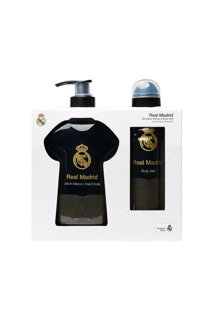 Set cadou cosmetice baie si corp pentru barbati, 2 articole, Real Madrid — preț și oferte