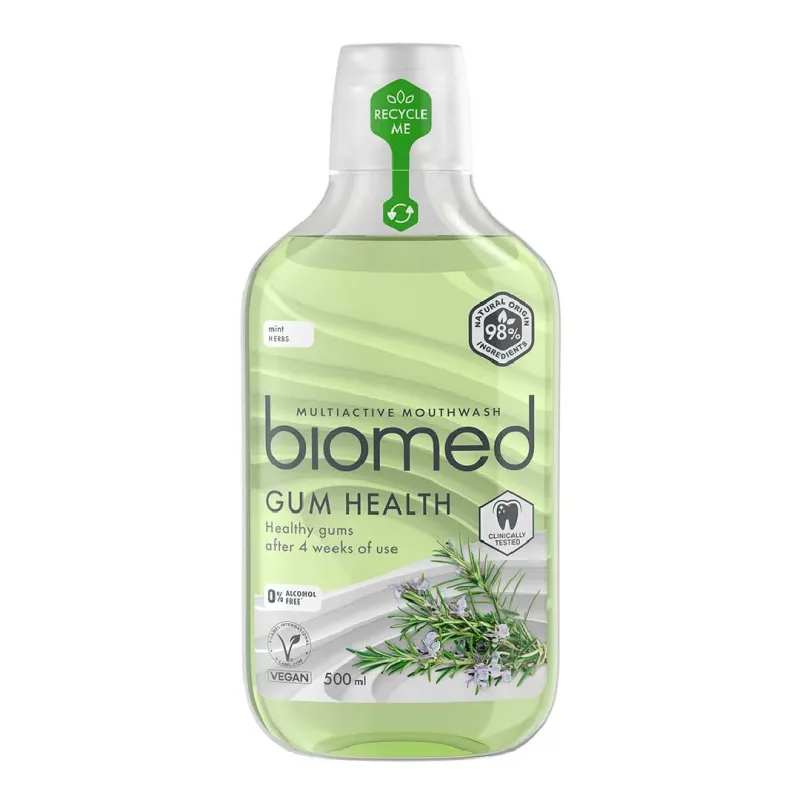 Apa de gura Gum Health, 500ml, Biomed — preț și oferte