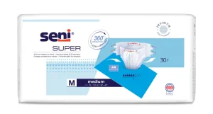 Scutece adulti Super Medium, 30 bucati, Seni