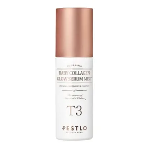 Spray facial iluminator si hidratant cu colagen T3 Baby Collagen Glow Mist, 50 ml, Pestlo