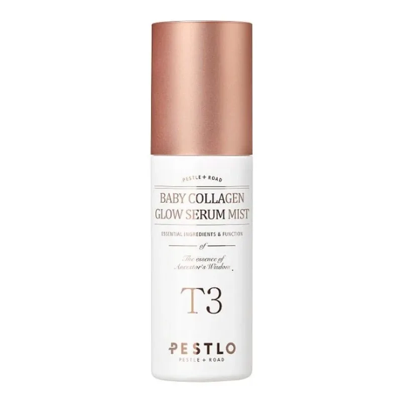 Spray facial iluminator si hidratant cu colagen T3 Baby Collagen Glow Mist, 50 ml, Pestlo — preț și oferte