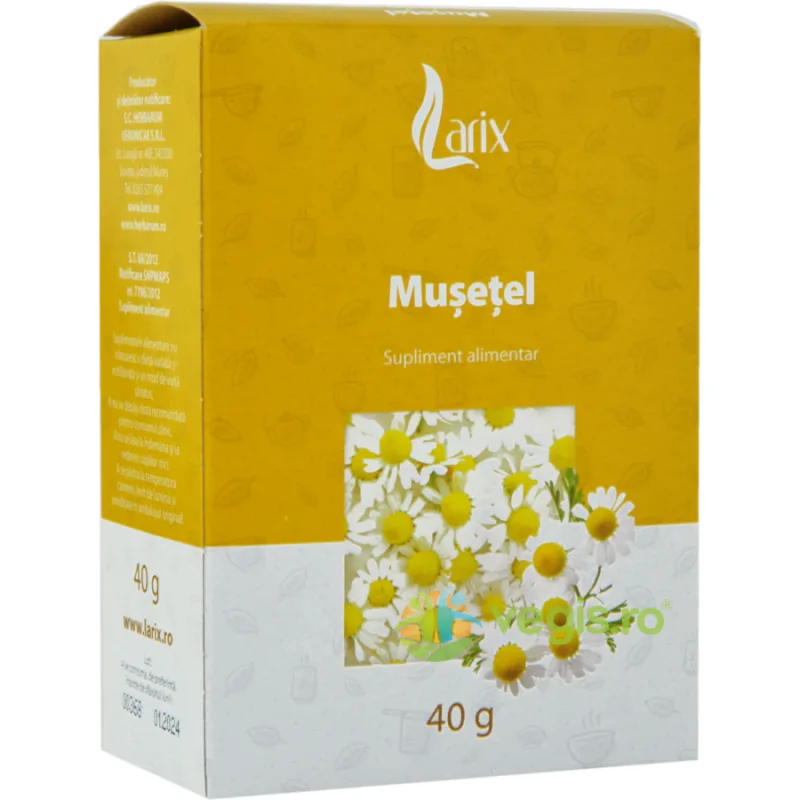 Ceai Musetel 40g Larix — preț și oferte