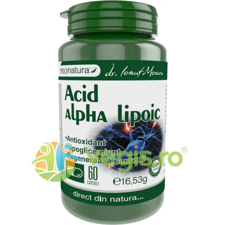 Acid Alpha Lipoic 60cps Medica - Pro Natura — preț și oferte