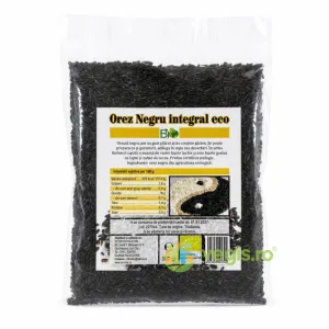 Orez Negru Integral Ecologic/Bio 500g