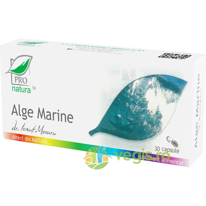 Alge Marine 30cps Medica - Pro Natura — preț și oferte