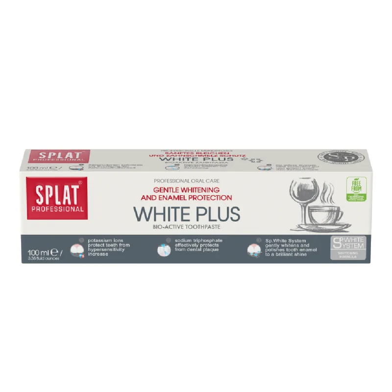 Pasta de dinti White Plus, 100 ml, Splat — preț și oferte