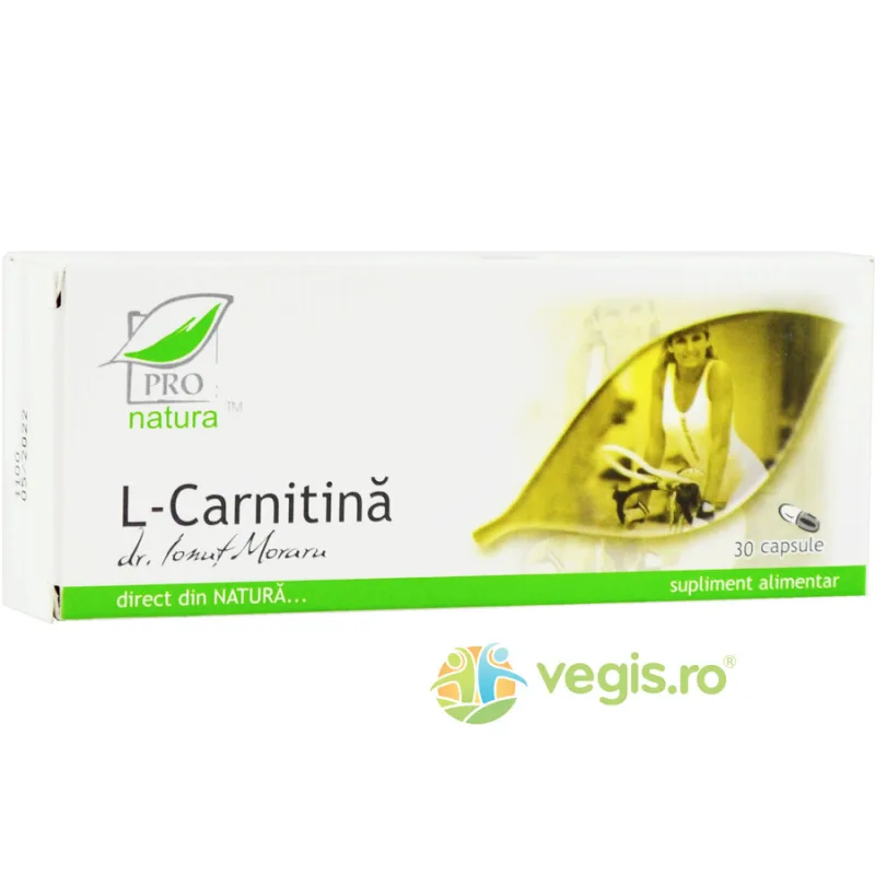 L- Carnitina 30cps Medica - Pro Natura — preț și oferte