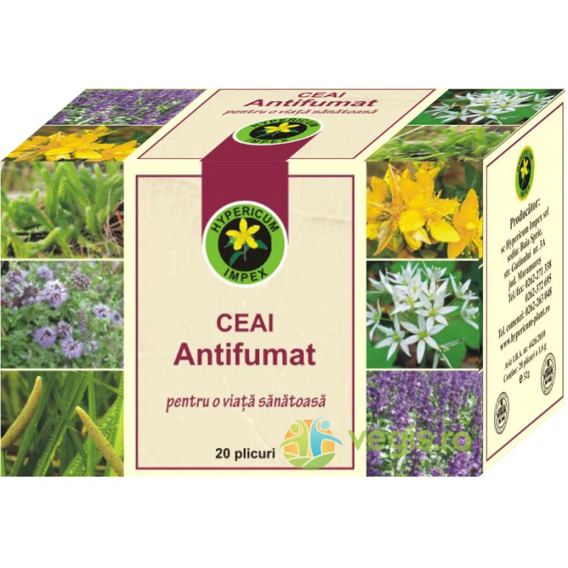 Ceai Antifumat 20dz Hypericum — preț și oferte