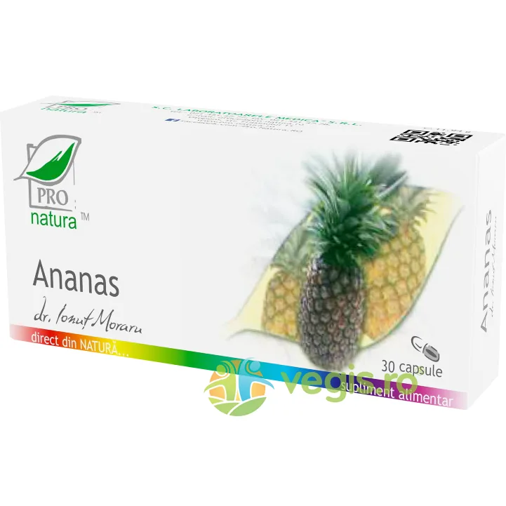 Ananas 30cps Medica - Pro Natura — preț și oferte