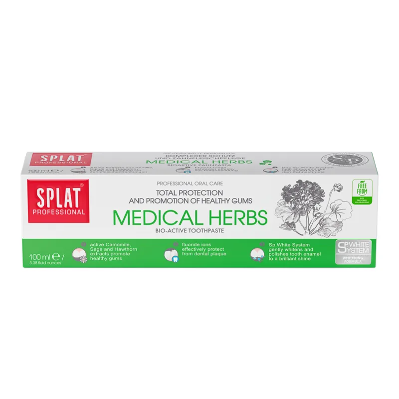 Pasta de dinti Medical Herbs, 100 ml, Splat — preț și oferte