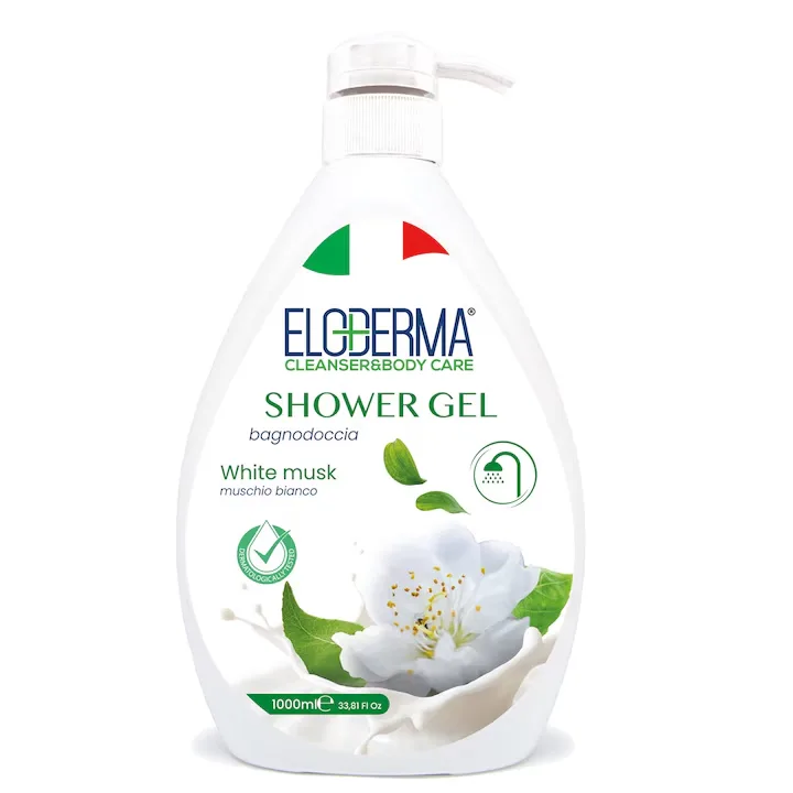 Gel de dus Mosc Alb, 1000ml, Eloderma — preț și oferte
