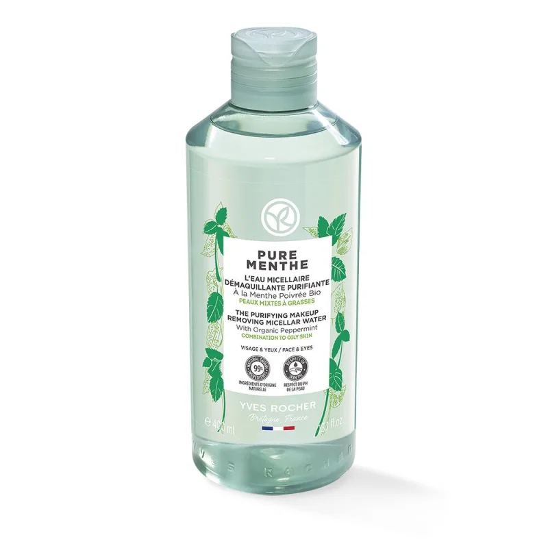 Apa micelara demachianta cu efect purificator, 400ml, Yves Rocher — preț și oferte