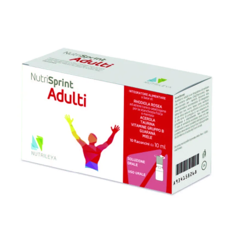 Nutrisprint Adulti, 10ml x 10 flacoane, Nutrileya — preț și oferte