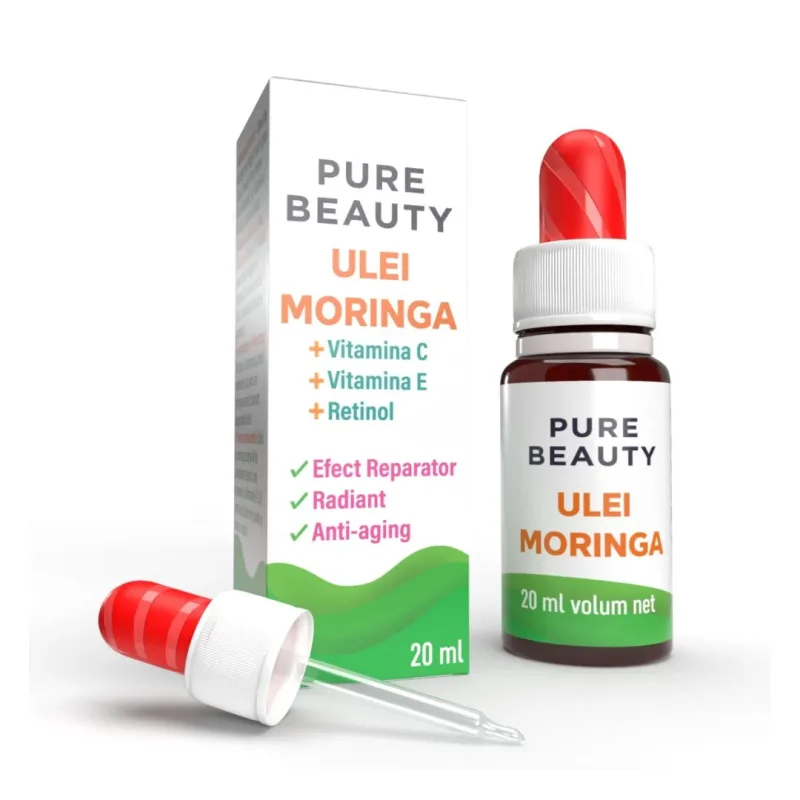 Ulei Moringa Pure Beauty, 20ml, Justin Pharma — preț și oferte