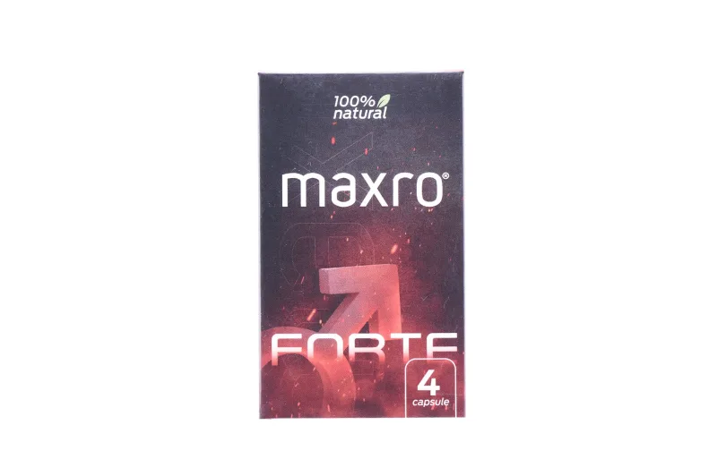 Supliment pentru potenta Forte, 4 capsule, Maxro — preț și oferte
