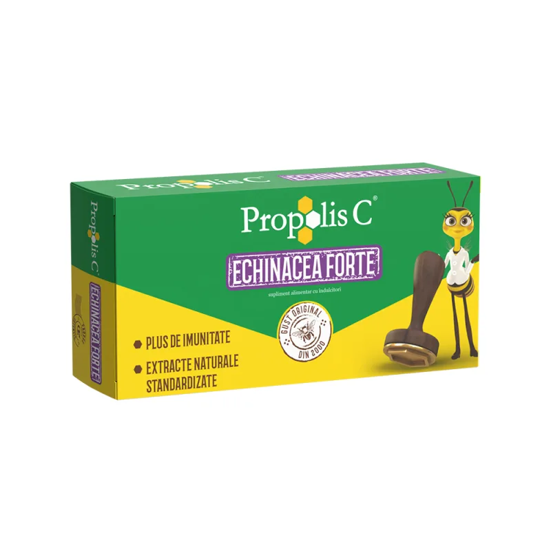 Propolis C Echinacea Forte, 30 comprimate, Fiterman — preț și oferte