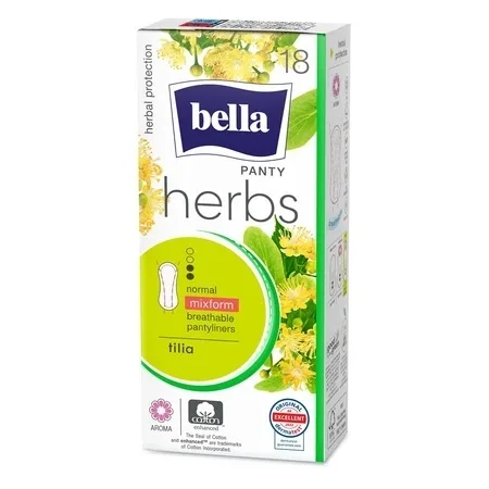 Absorbante zilnice Panty Herbs, 18bucati, BELLA — preț și oferte