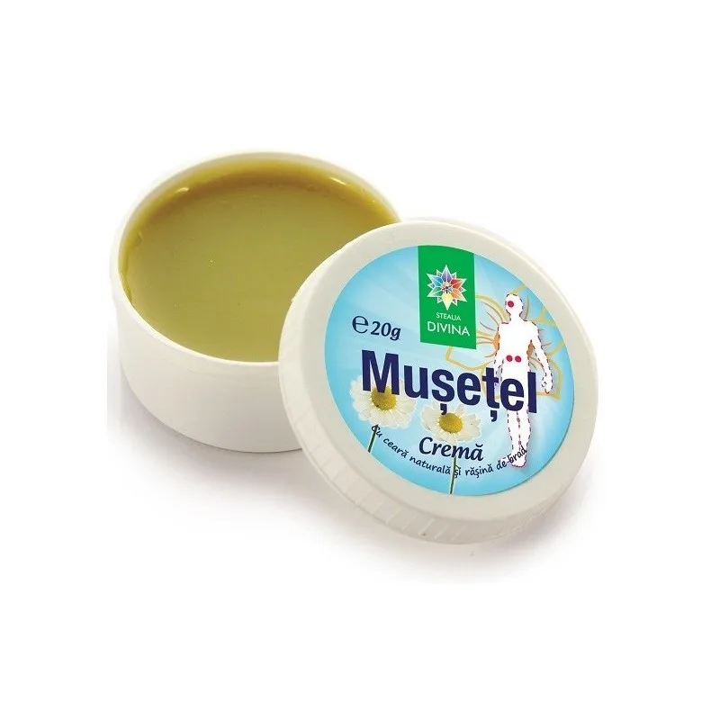 Crema naturala cu musetel, 20g, Steaua Divina — preț și oferte