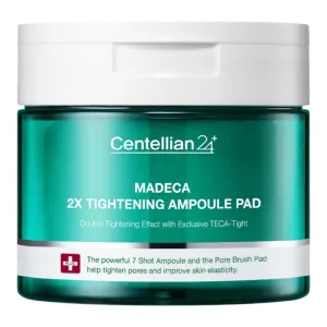 Ser de fata dischete Madeca Double Tightening Ampoule Pad,  60 bucati, Centellian 24