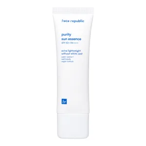 Crema de fata cu protectie solara SPF 50+ PA++++ Purity, 50 ml, Face republic
