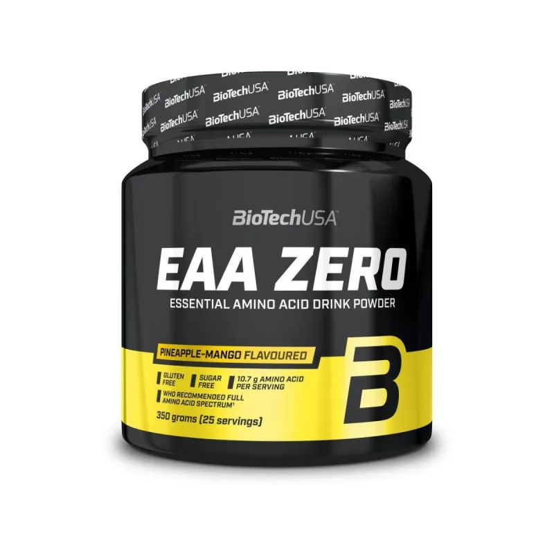 BCAA ZERO cu aroma de ananas si mango, 350g, BiotechUSA — preț și oferte