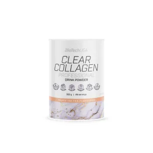 Clear Collagen Proffesional cu aroma de ceai rece de piersici, 350g, BiotechUSA