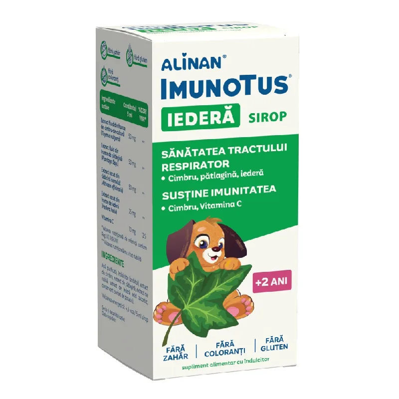 Sirop Imunotus de Iedera Alinan, 150 ml, Fiterman Pharma — preț și oferte