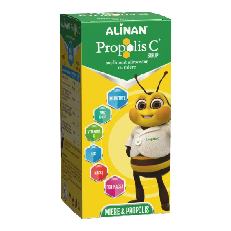 Alinan Propolis C sirop, 100 ml, Fiterman FITERMAN PHARMA — preț și oferte
